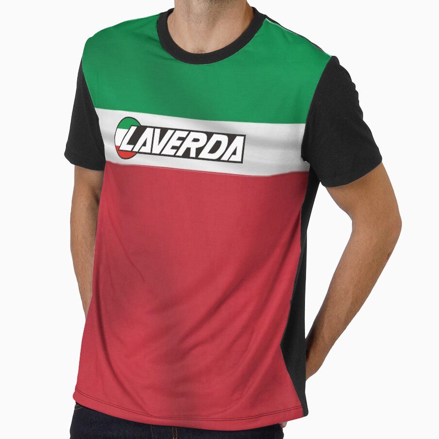 Laverda Logo on Italian Flag by ianearthcore