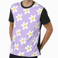 Cute and Simple Flower (Purple Background) by KharaFox Design