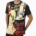 Vintage antique Italian coffeehouse advertising by aapshop