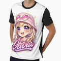 Olivia – Cute Kawaii Girl Name Mascot by AlexLineArt