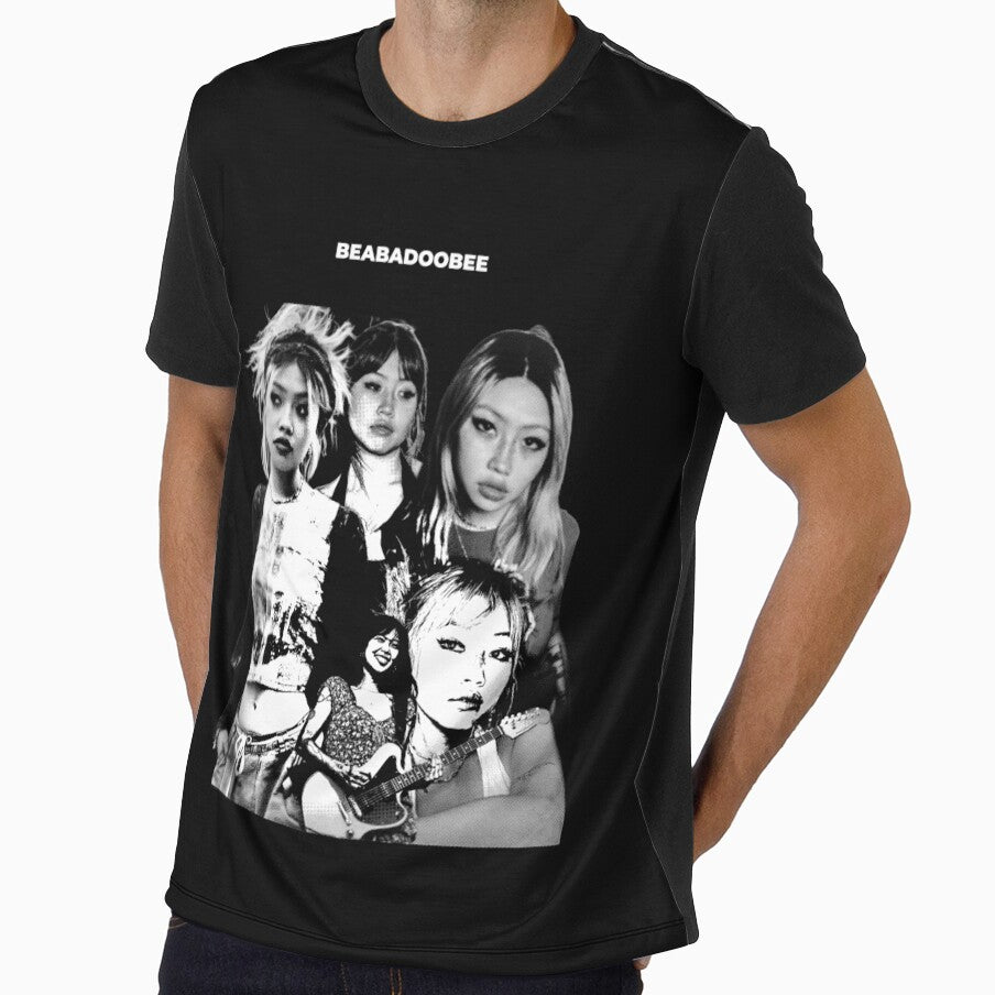 beabadoobee shirt black and white by NFSTN
