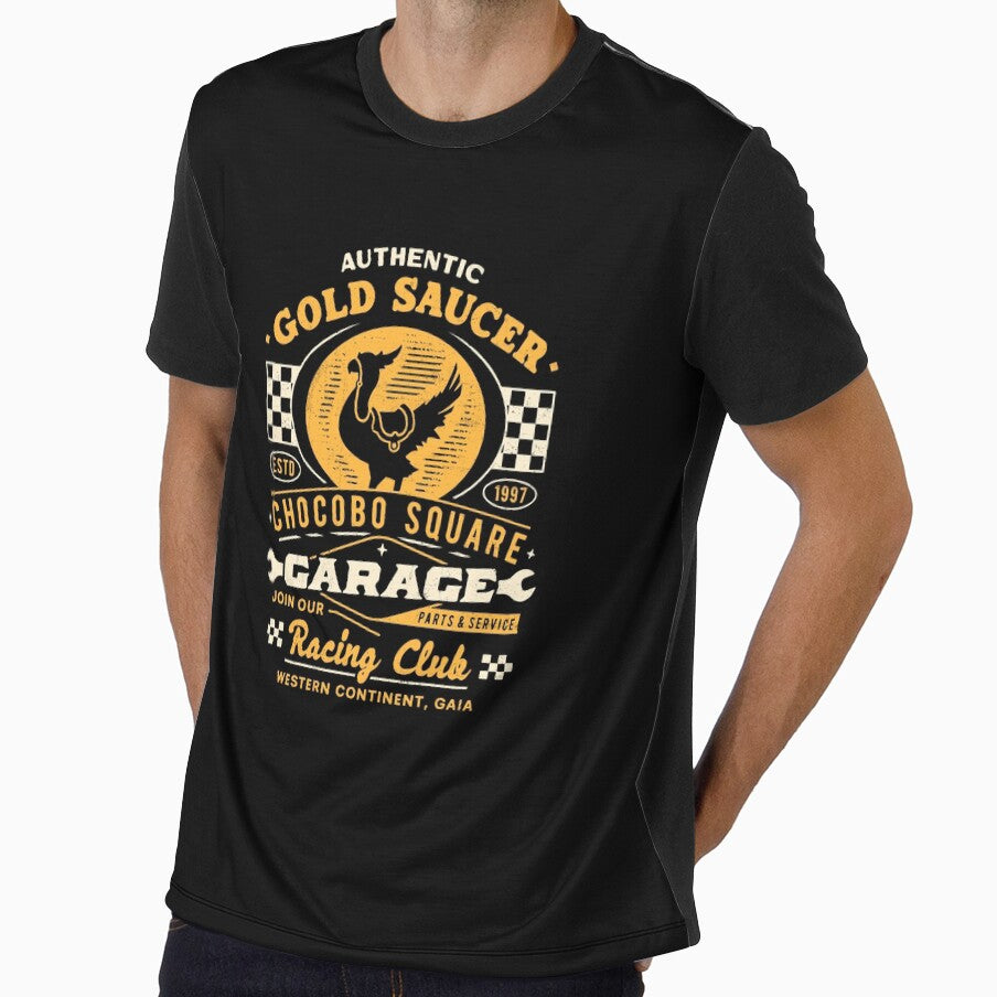 Gold Saucer Garage Vintage by Lagelantee