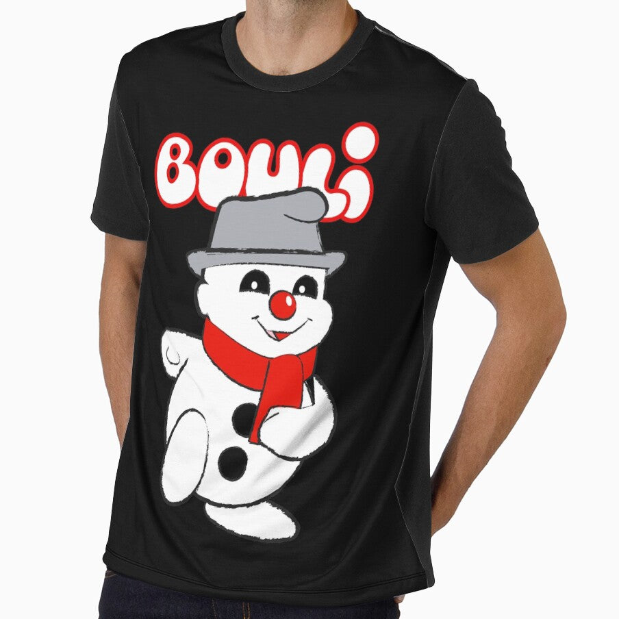 Bouli the Snowman - Original Retro Illustration by retrologie