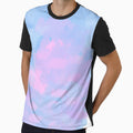 Vibrant Cotton Candy Clouds on Black by DreamerX