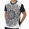Black and White Mandala-Inspired pattern by ThomMorris