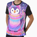 Y2K Aesthetic - Prism Penguin by Cosmic-Canvases
