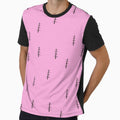Minimalist Forest on Bubble Gum Pink by KSimpson838