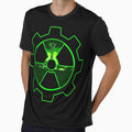 New Vegas Fallout Nuclear Vault Logo Symbol 3 4 Sole Survivor Wanderer Gaming Gamer Neon Warning 111 101 by SugaredTea