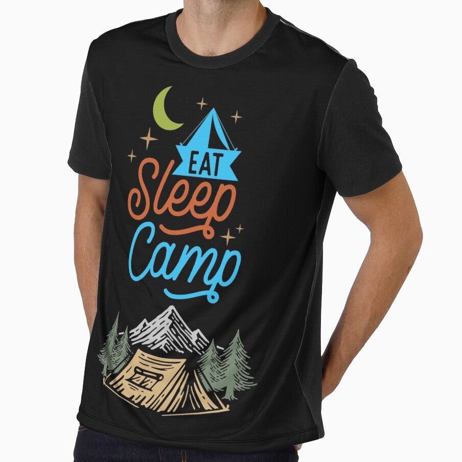 Eat Sleep Camp - Camping design by TheArtistOf2022