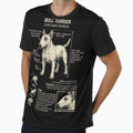 Bull Terrier Scientific Anatomy Biology Dog Lover by Kimberley King Art  King Art