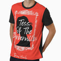 Tess of the d'Urbervilles - Thomas Hardy-red- Book cover by Novelnook