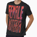 Female Hysteria – Bold Distressed Typography Statement by SuccessHunters