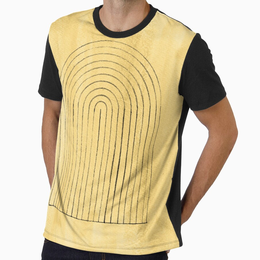 Mustard mid century arch by WhalesWay