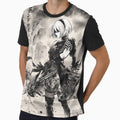 2B Sumi-e by AnimeArsenalPrints