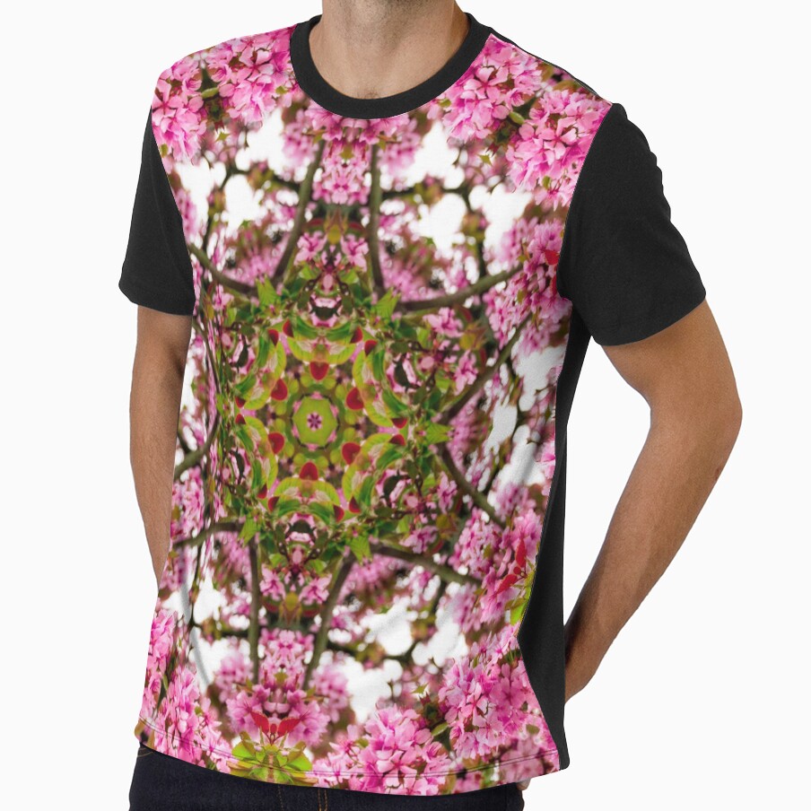 pink blossom kaleidoscope by J-Brezy
