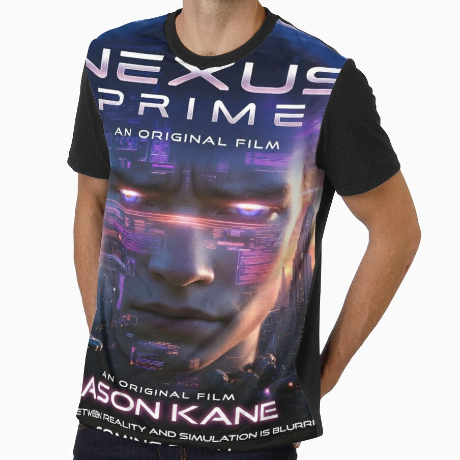 NEXUS PRIME – Futuristic AI Sci-Fi Movie Poster | Cyberpunk Dystopian Film Art by Sushikidsntod