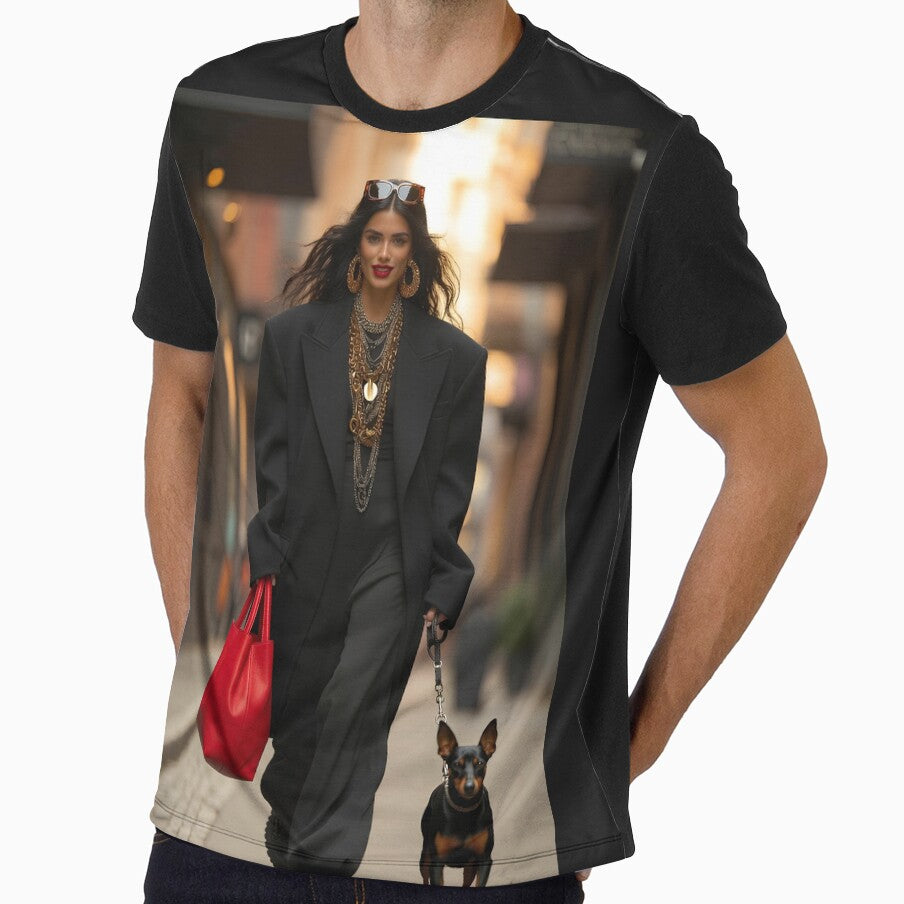 City Chic — Street Style with Dog by Sofiko Morena