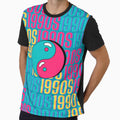 1990s retro design 31 - Teal Background by PunjabanJatti