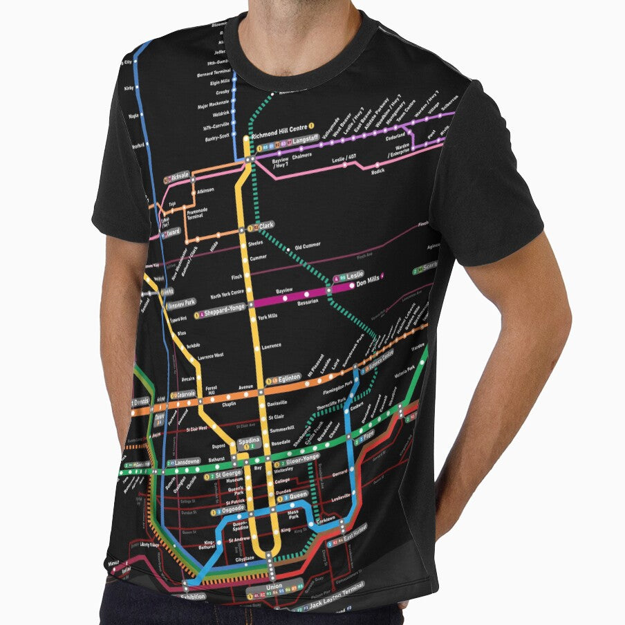 Toronto Rapid Transit 2030 Map (Rotated) by AugustStation
