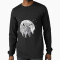 Romance Lone Outdoor Wolf Heartbreak Couple Love by 77tara