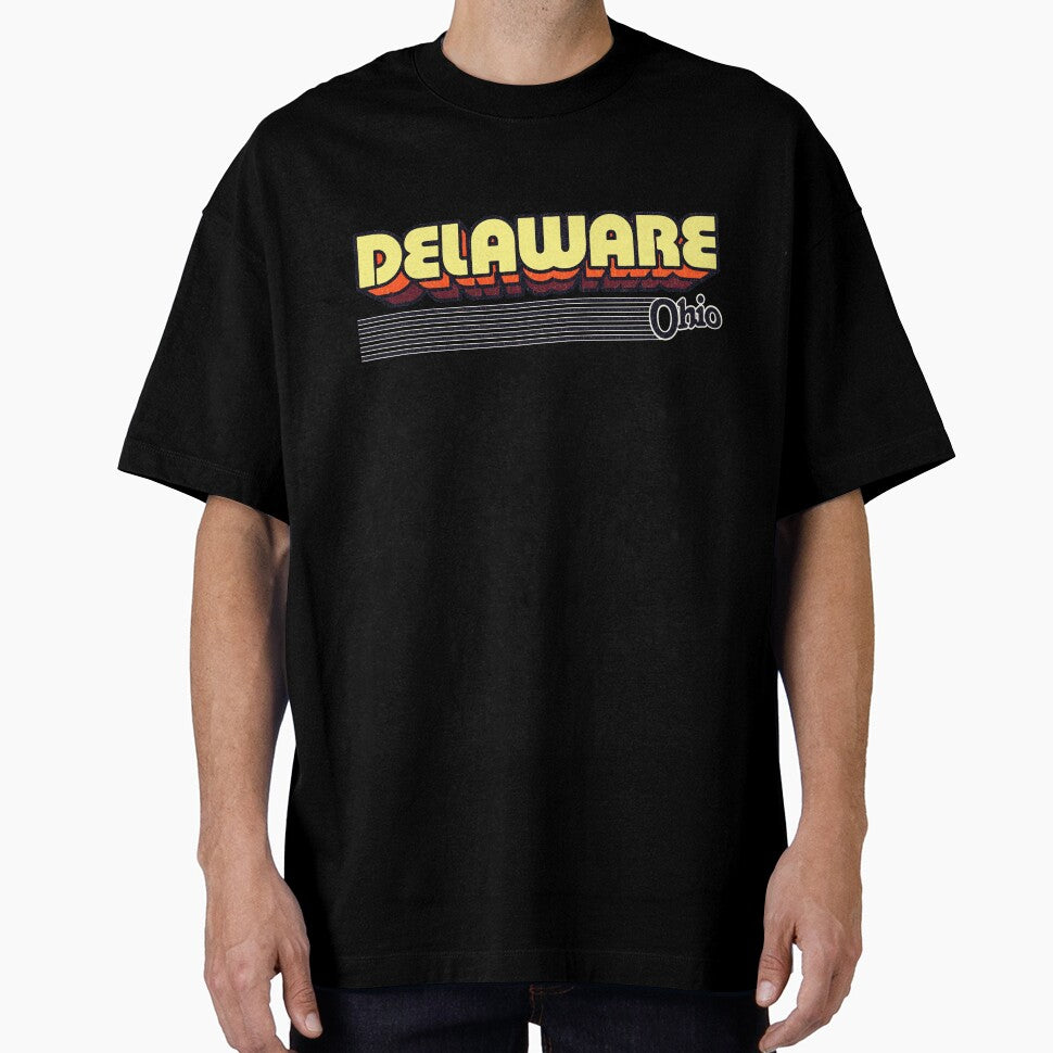 Delaware, Ohio | Retro Stripes by retroready