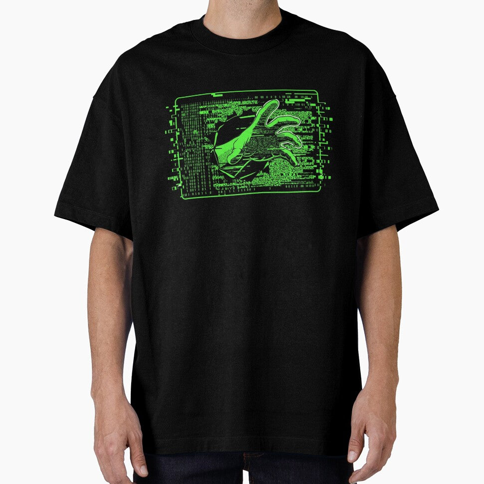Static Intrusion Hacker Glitch Cyberpunk  Design by KurtByteStudio