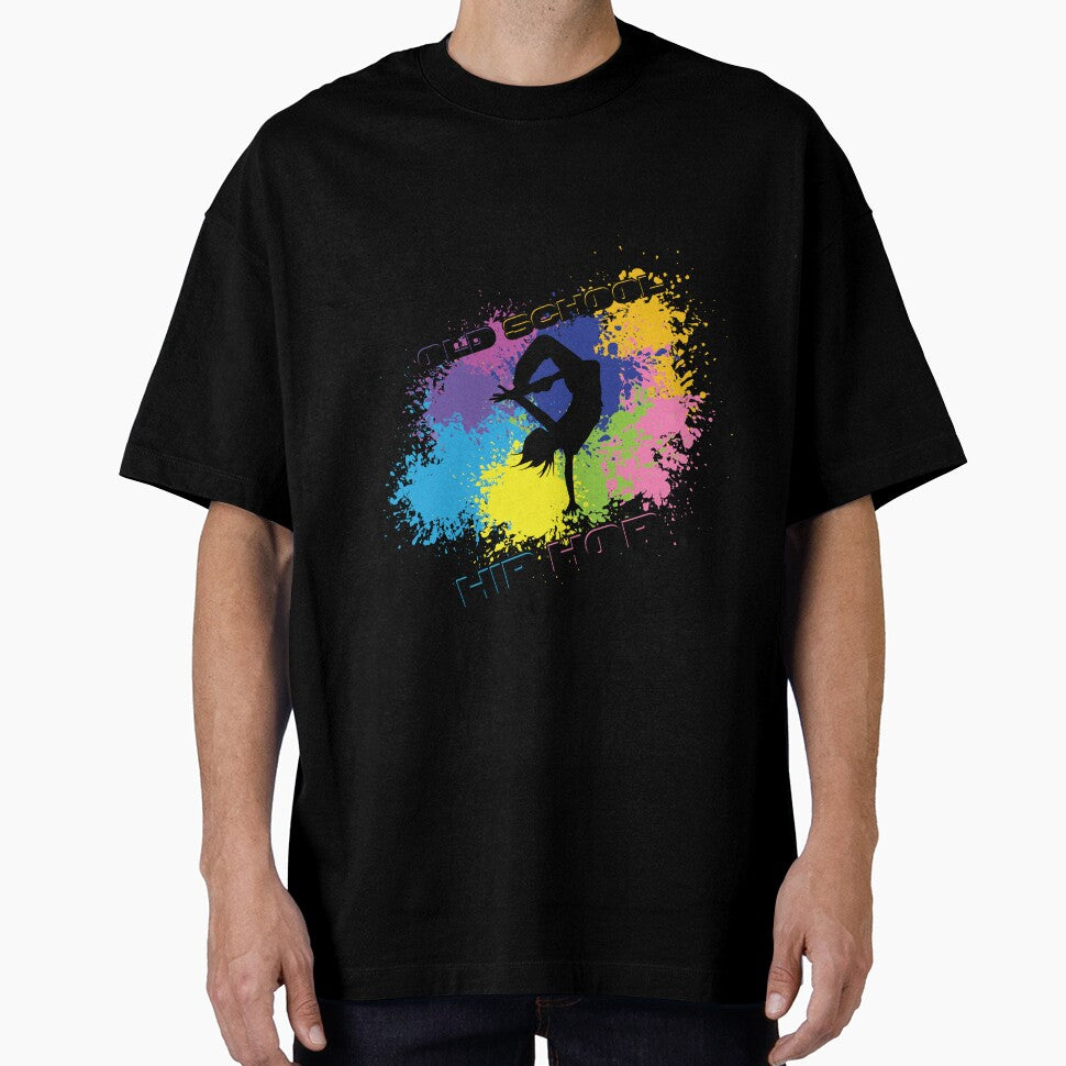 Hip Hop Dancer on a splash of colors by SimonaArtDesign