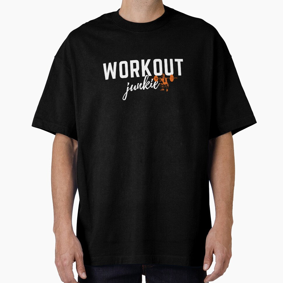 Work out junkie tshirt by YOURTHINGZ