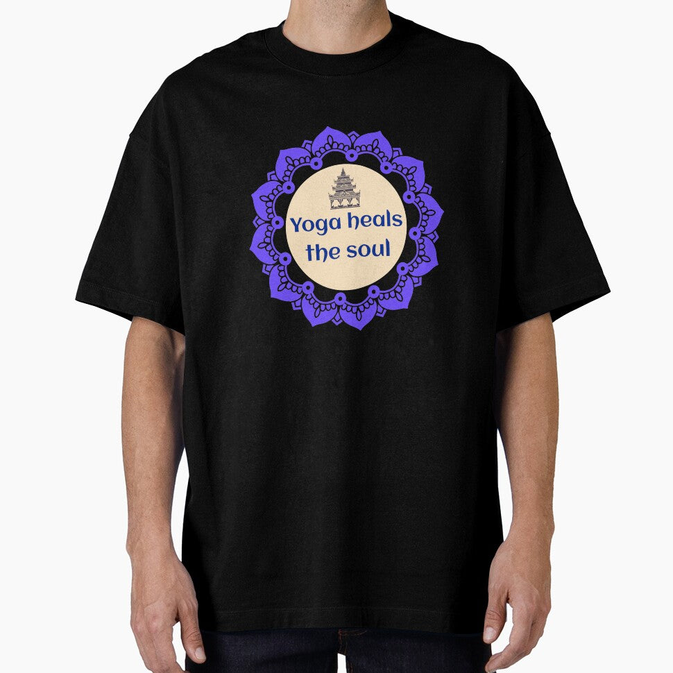 Yoga Heals The Soul / Namaste / Yoga Design / Meditation / Yoga Lover by RedBoyShop