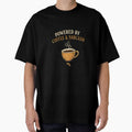 Powered By Coffee and Sarcasm Funny Gift Idea by DesignRush786