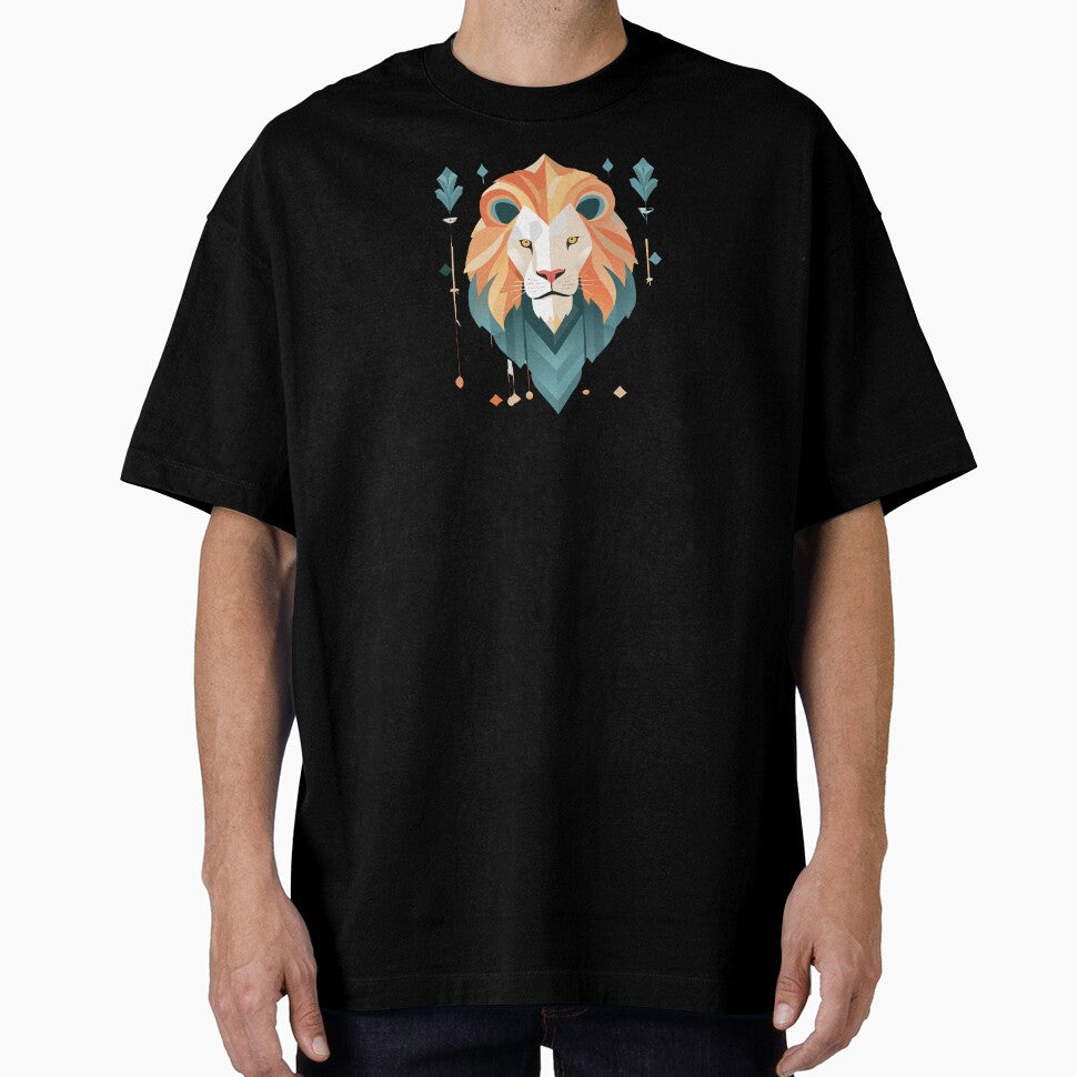 animal art lion Leo by PR7M