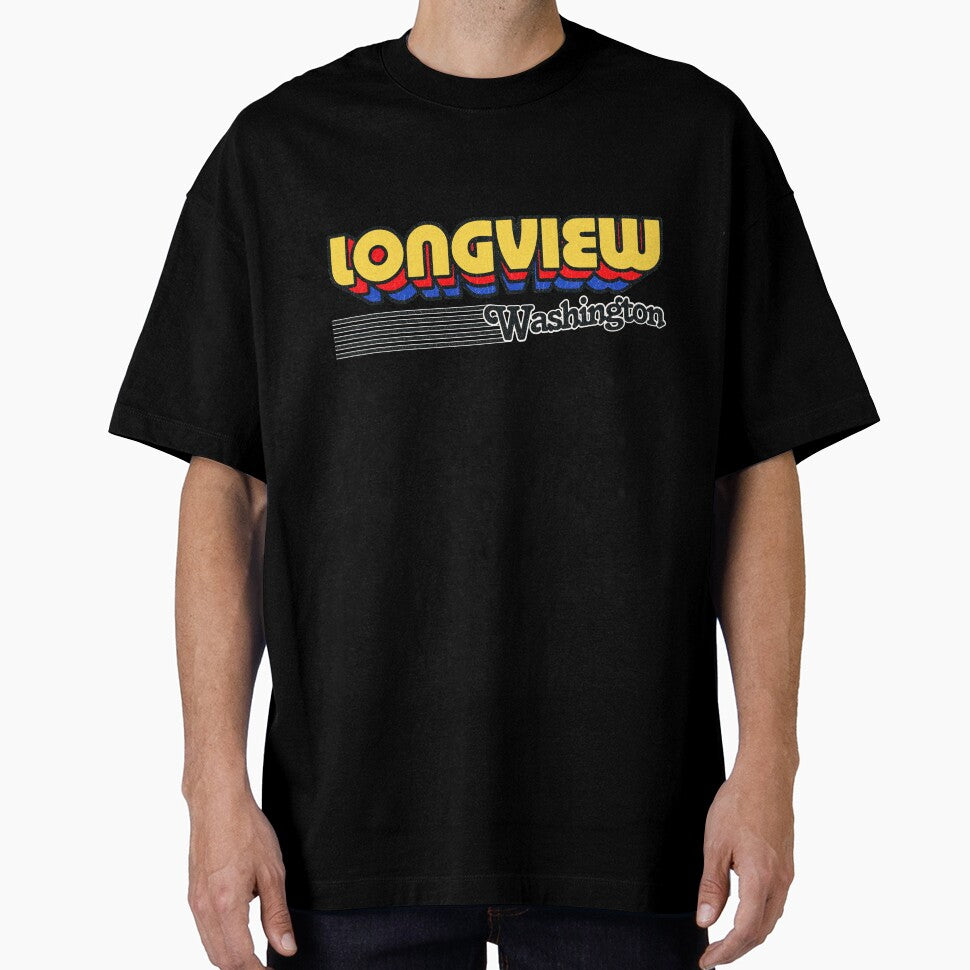 Longview, Washington | Retro Stripes by retroready