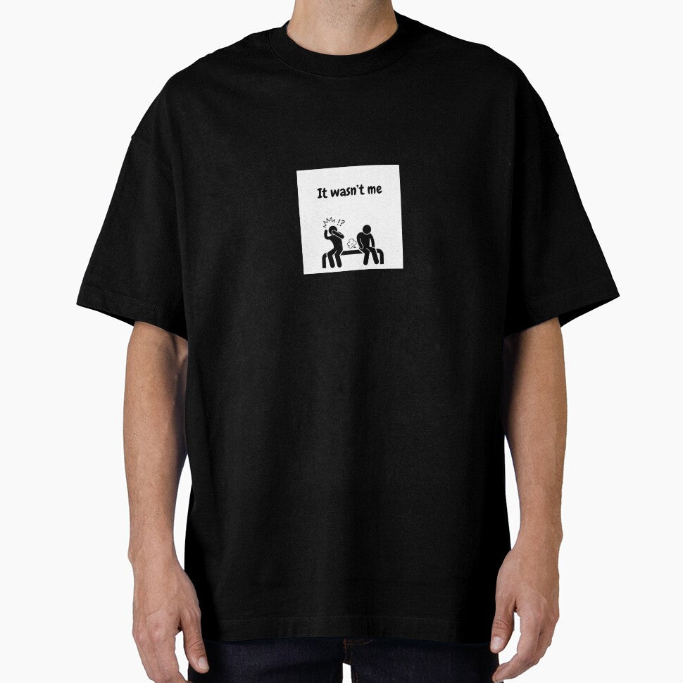 It wasn't me, funny fart gag design by QuirkStation