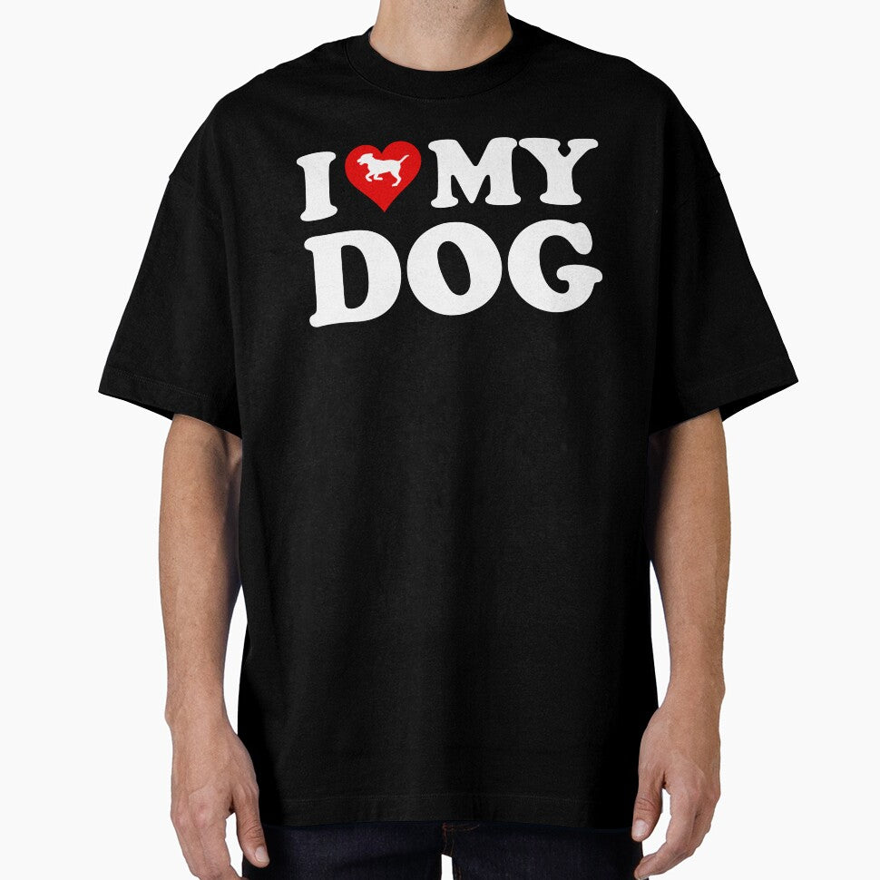 I Love My Dog by Cat Lady Designs