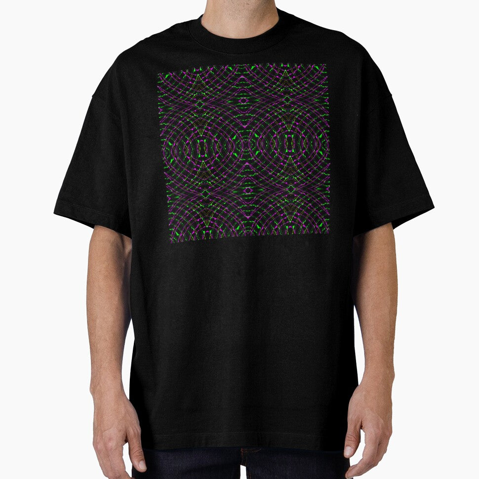 An abstract design on black by Diane Macdonald