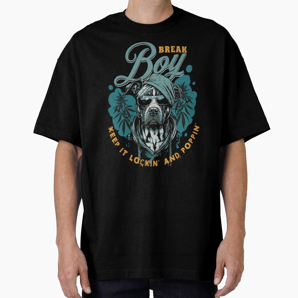 Break Boy Keep it locking and popping by EmmiFoxDesigns