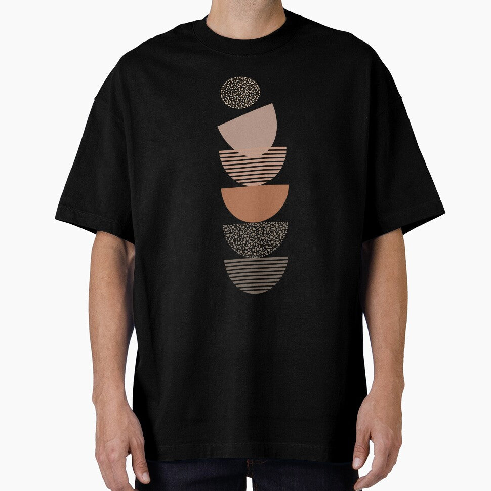 Stacked Boho Geometry by Khadigadesings