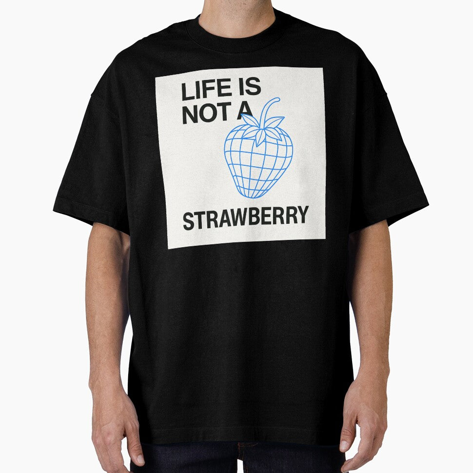 Life Is Not a Strawberry Meme — Strawberry Art by Vivienne Antoinette