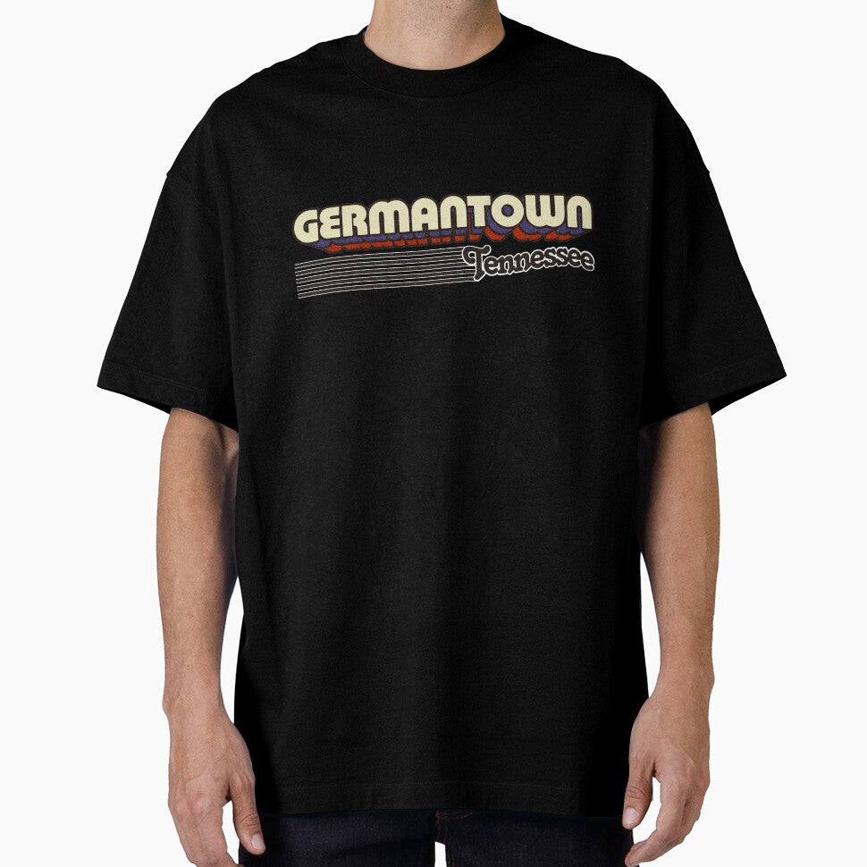 Germantown, Tennessee | Retro Stripes by retroready