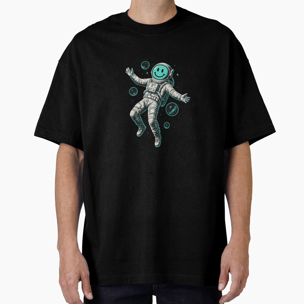 Smiley Astronaut in Space by Tinosshop