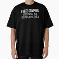 I Hate Camping This Was My Husband's Idea Wife Camper by jaycartoonist