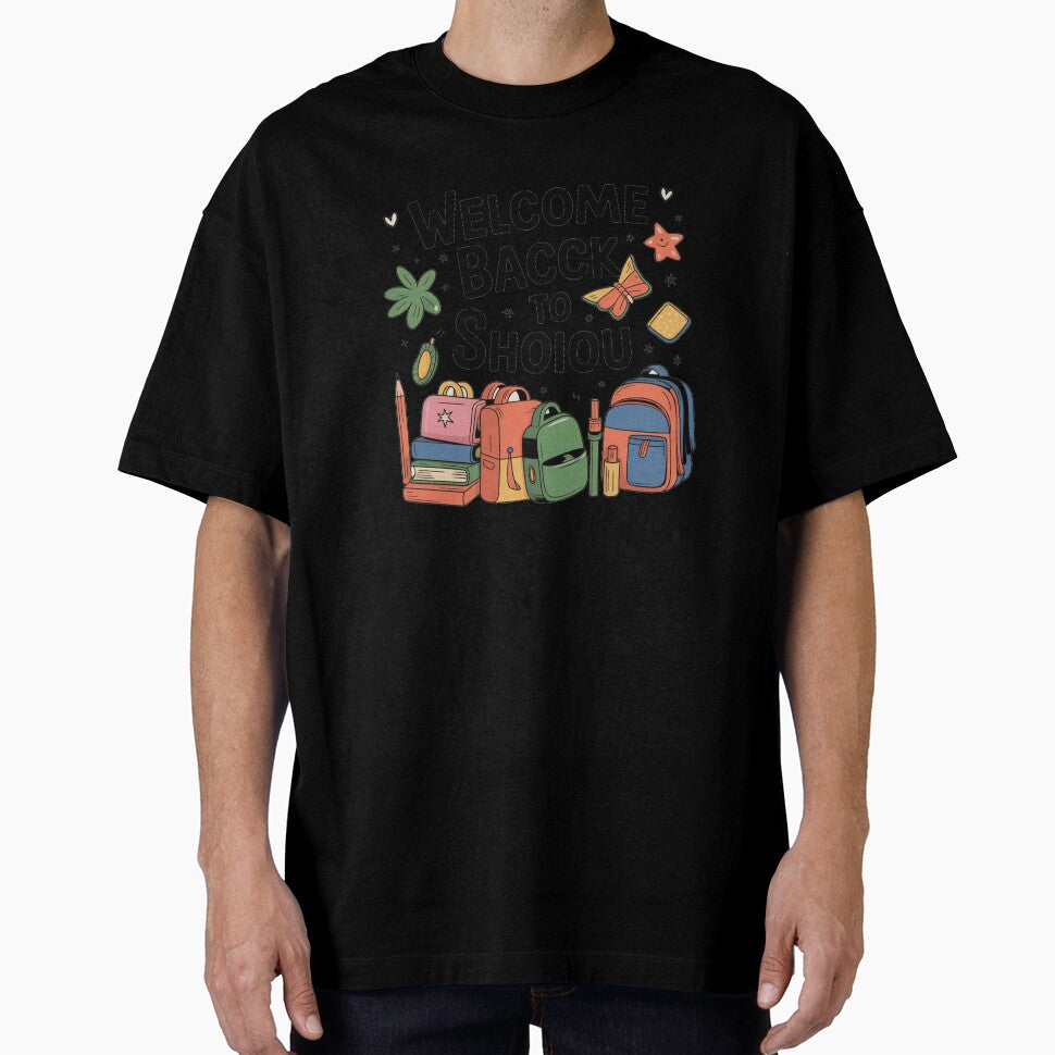 Back To School Classic T-Shirt by meshi7507