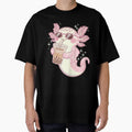 Axolotl Bubble Tea by Funny Vintage Stickers And T-Shirts