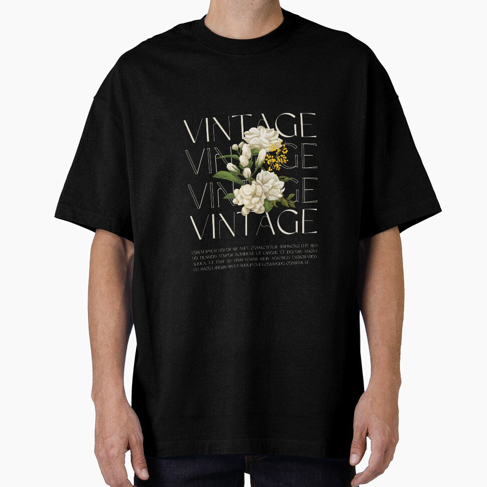 THE OPULENCE Vintage Floral Luxury Streetwear Design by THE_OPULENCE