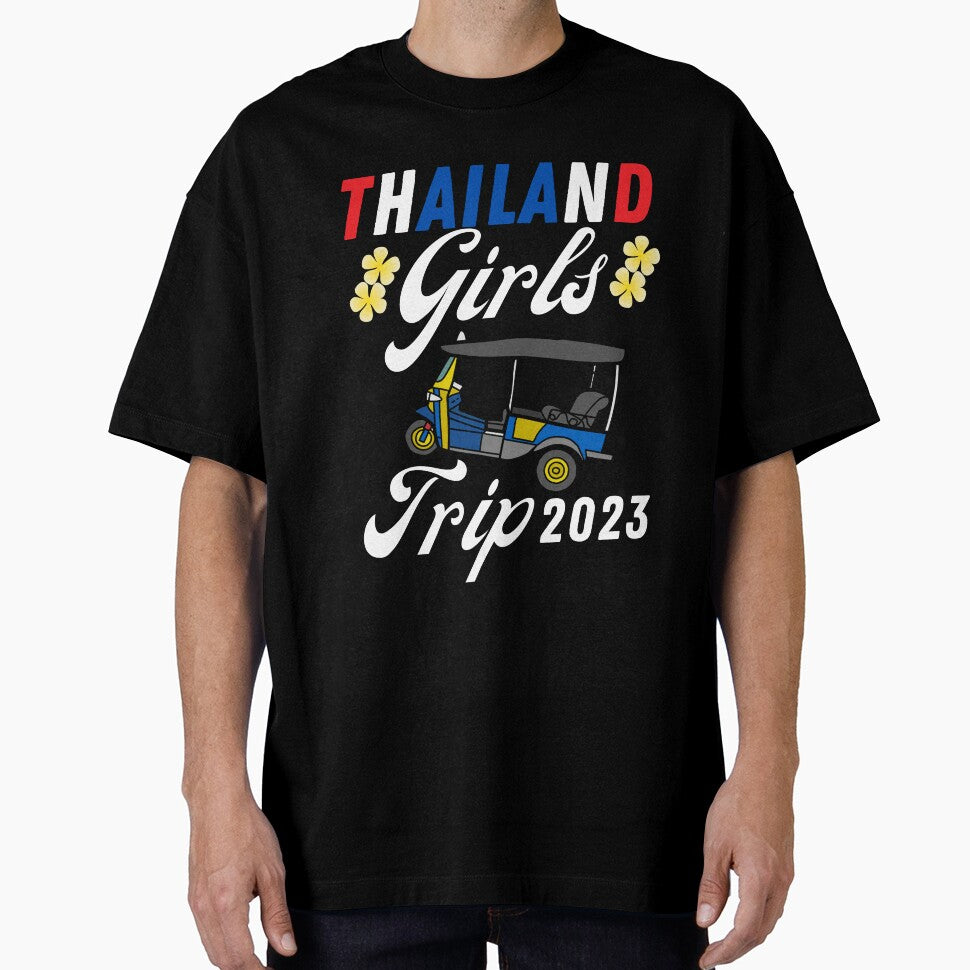Thailand Tuk Tuk Girls Trip 2023 Women Travel Costume by 27th-Tee