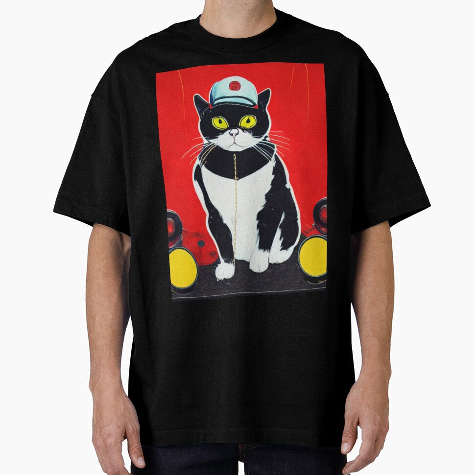 The Hip Hop DJ Cat - The Club King - The Cool Cat DJ by WBP Mart