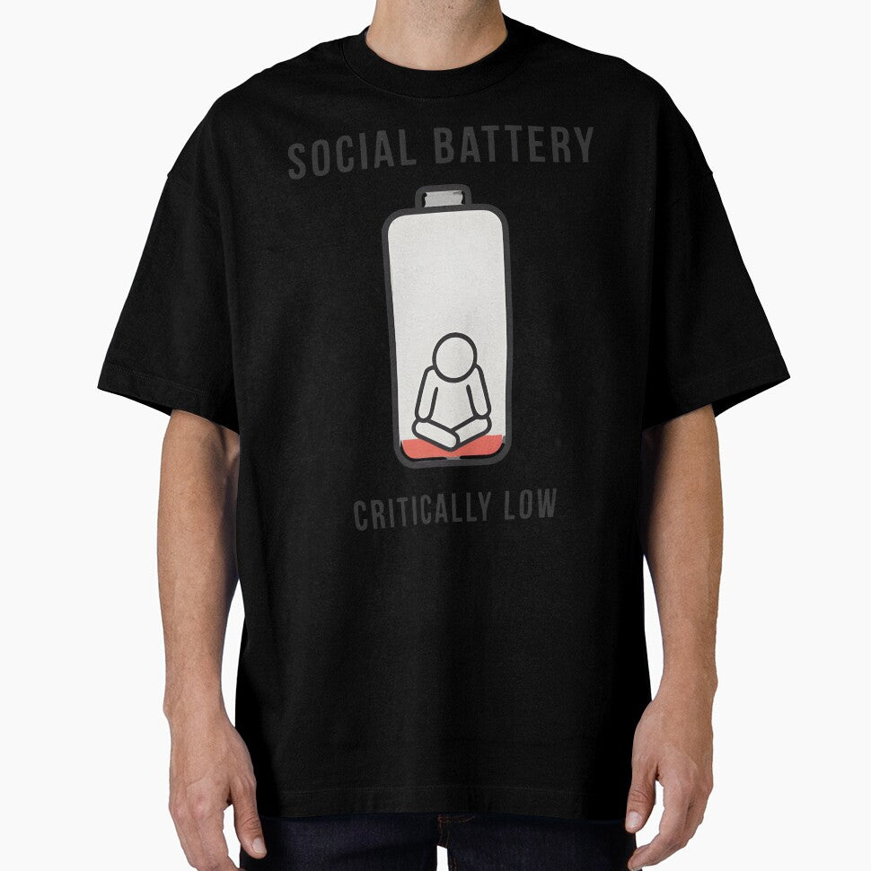 Social Battery Critically Low by KungPowUnicorn