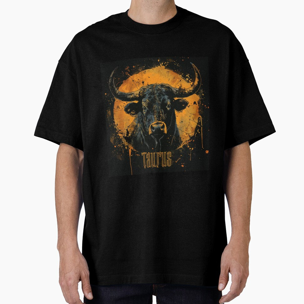 Grunge Style Taurus Zodiac Sign by AiHead