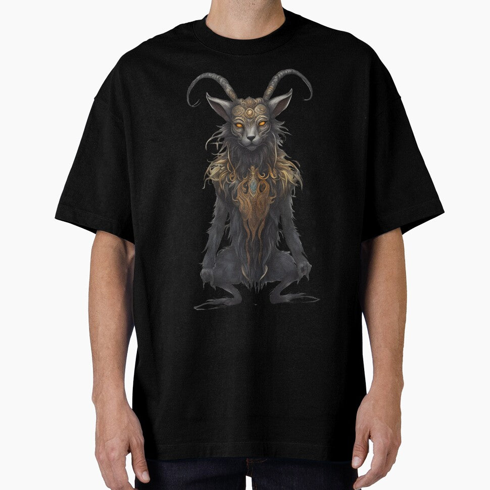 Celtic Pooka (Humanoid Goat Cat Form) by Náiade's  Room