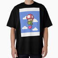 Retro Gaming Pixel Art – 1-Up Mushroom & Poké Ball Design by JOshopx